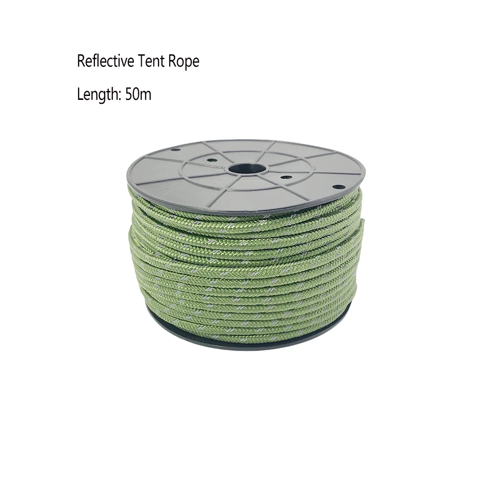 Enhanced Reflective Outdoor Tactical Rope for Survival and Adventure
