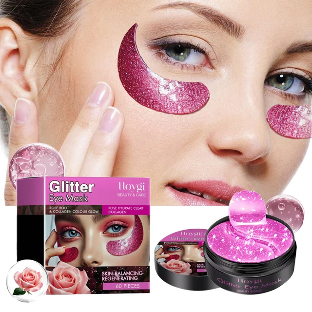 Collagen Eye Mask Fast Absorption Anti Dark Circles Eye Bags Removal Reduce Fine Lines Tighten Moisturizing Skincare Eye Patches 1
