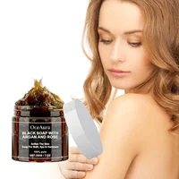 Black Beldi Soap with Argan and Rose Moisturizing Purifying Deep Cleansing Softening Body Scrub Dead Skin Remover Acne Skin Care 1