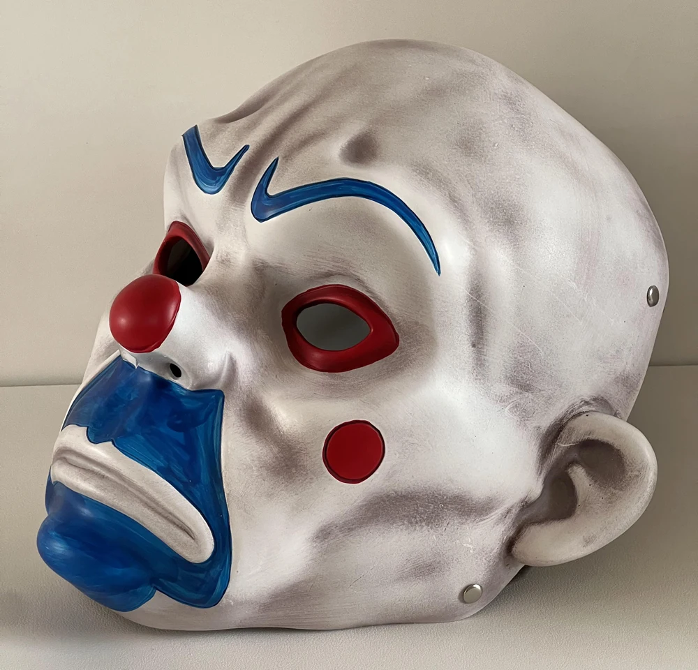 Joker Inspired Jason Voorhees Custom Hand Painted Mask HIGH QUALITY ART