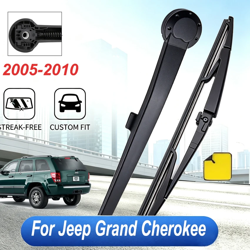 Ersatz-Set für Heckscheibenwischerarm und Klinge, passend für Jeep Grand Cherokee 2005–2010 5139836 AB