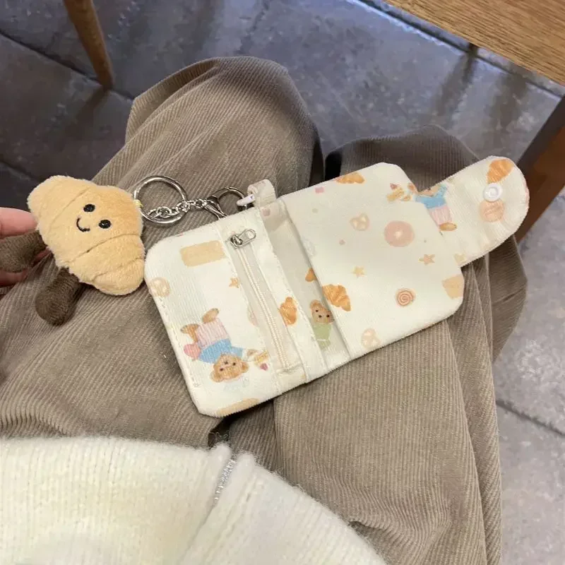 Card holder Coin purse Coin wallet 1 Piece Cute Cartoon Coin Purse Card Bag for Student Kawaii Animal Bear Wallet Card Bag Sweet Portable Mini Clutch for Girl