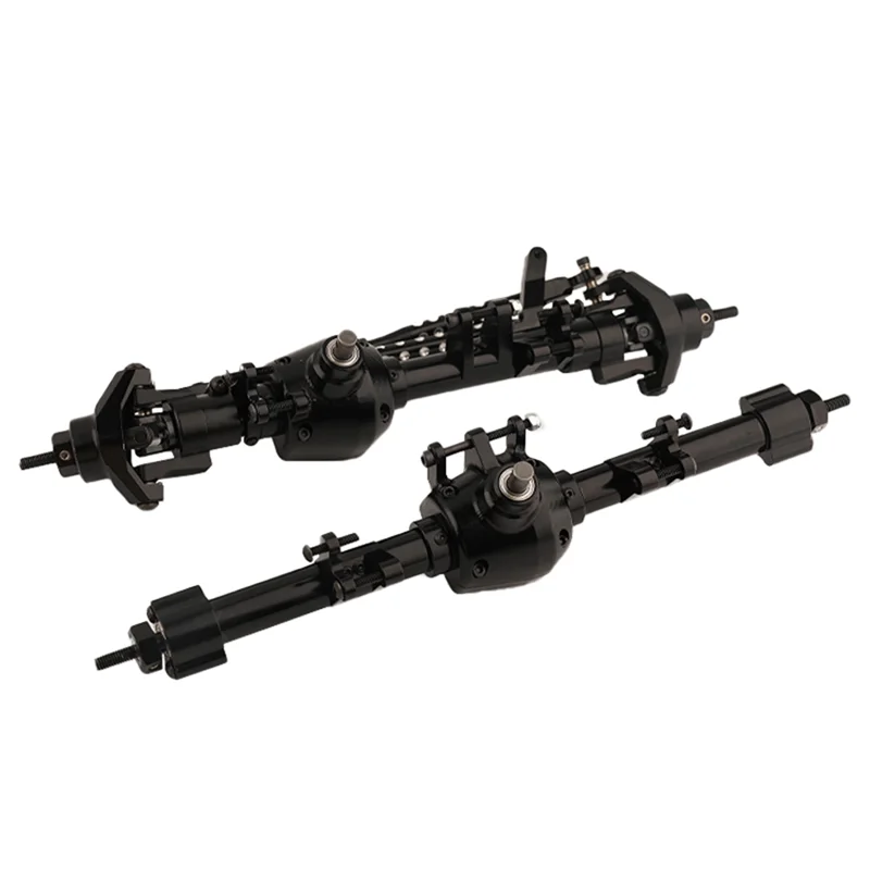 Pedane Laterali In Metallo Per Axial SCX6 AXI05000 – 1/6 RC Crawler – RCBATER Nere - 4