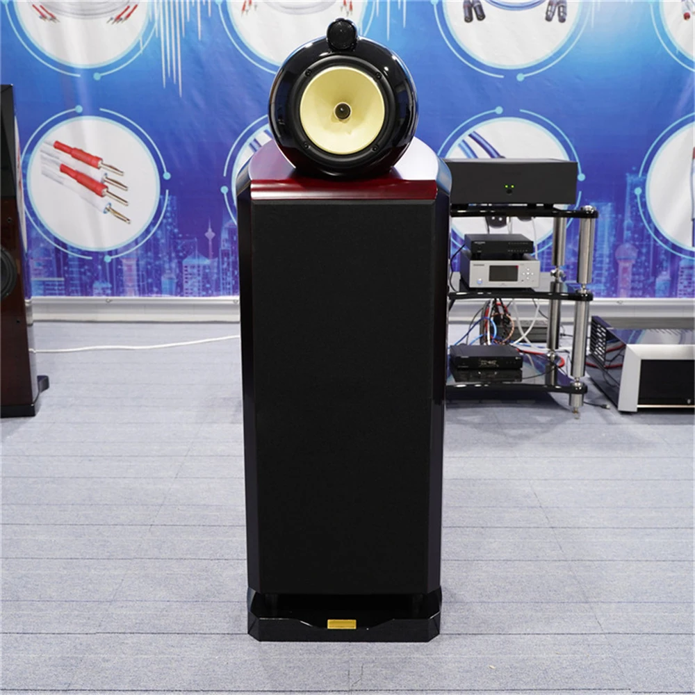Portable audio bookshelf speakers 10-inch floor mid-woofer stereo surround sensitivity 90dB
