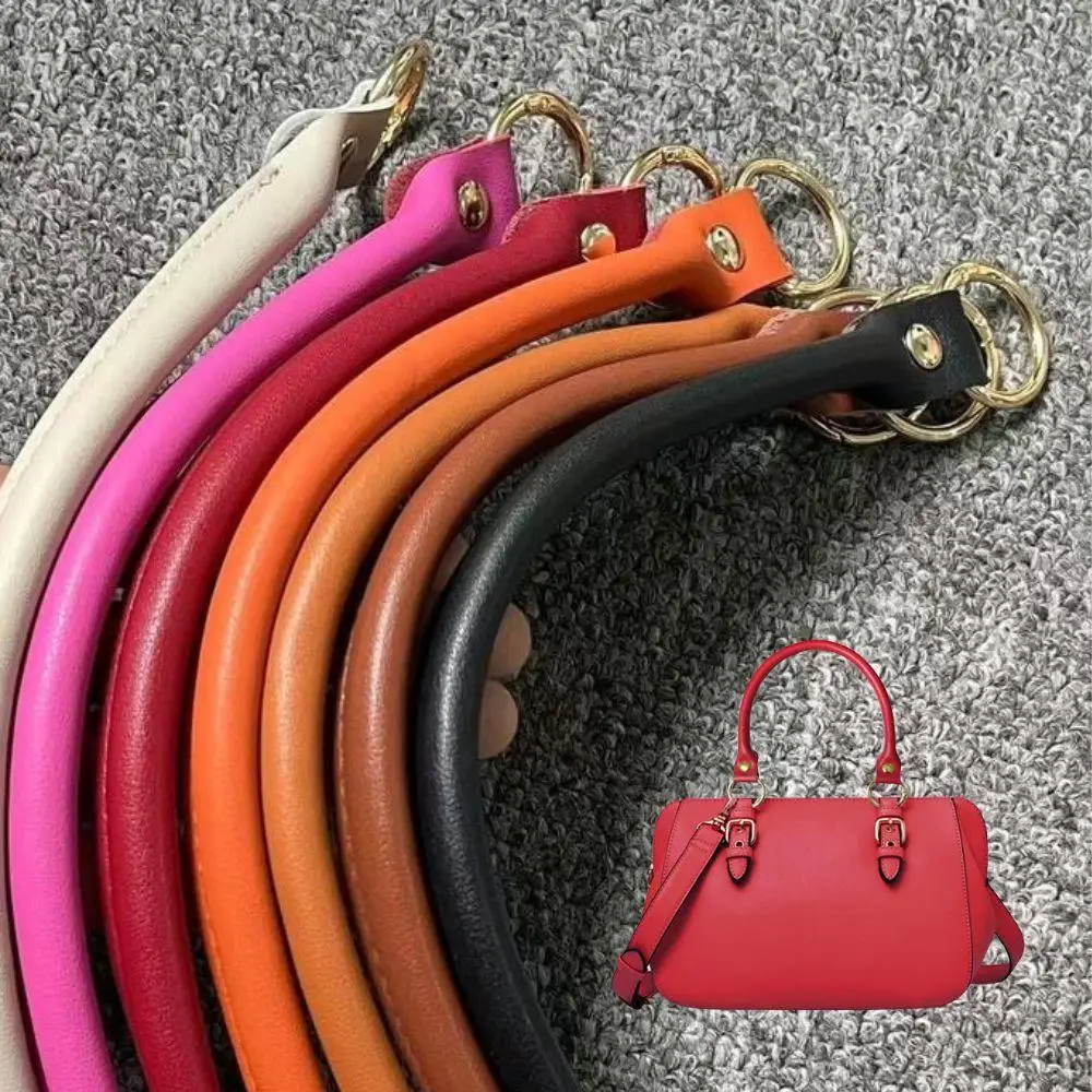 PU Leather Short Bag Strap Women Handbag Handle Detachable DIY Bag Belts Replacement Bag Accessories DIY Wallet Purse Making
