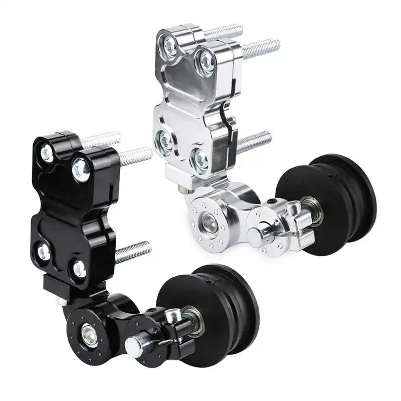 

Motorcycle Chain Adjuster Aluminum Chain Tensioner Auto Adjuster On Roller Tool