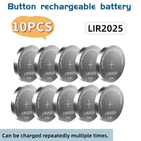 LIR2025 LIR2016 LIR2430 LIR2450Rechargeable Battery CR2032 CR2025 Lithium charging Can Replace CR2032 for watches - Image 5