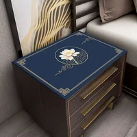 MCB-New retro bedside table and home tea table dust pad 1