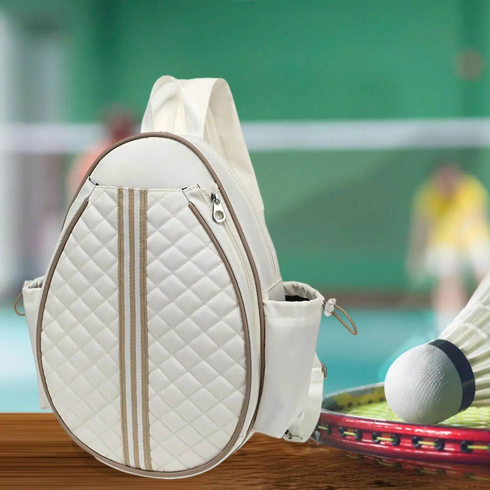 Tennis Crossbody Bag Backpack Sling Bag Outdoor Pickleball Racket Bag Large