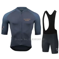 Pns 2025 Road Bike Jersey Set Men's Cycling Clothing Summer MTB Pas Team Clothes Short Sleeve Uniform Ropa De Ciclismo Hombre 2