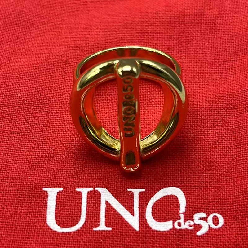

2023 UNode50 Spain High Quality Exquisite Women's Ring Romantic Holiday Jewelry Gift Bag with