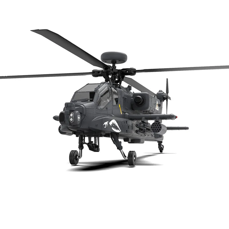 Yxznrc1:32 F11s Apache Armed Remote Control Six Channel Helicopter Model Drone Simulation Model Helicopter Toy Gift 4