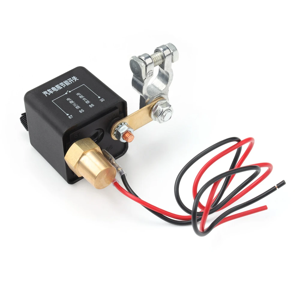 12V 230A Car Master Battery Wireless Remote Control Disconnect Cut Off Isolator Switch Relay Positive/Negative Universal