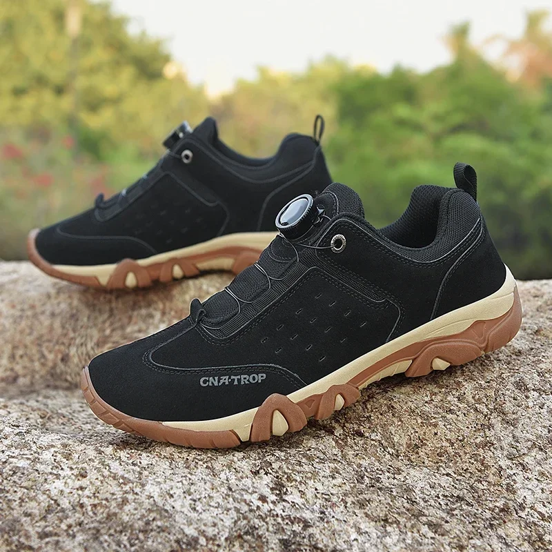 Hiking Shoes Men Outdoor Trekking Trail Running Climbing Hunting Mountaineering Camping