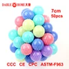 Ocean Ball Water Pool PE Soft Outdoor Sport Ball Pit Plastic Colorful Playpen Play Tent Toy Gift for Children 7cm 50pcs 3