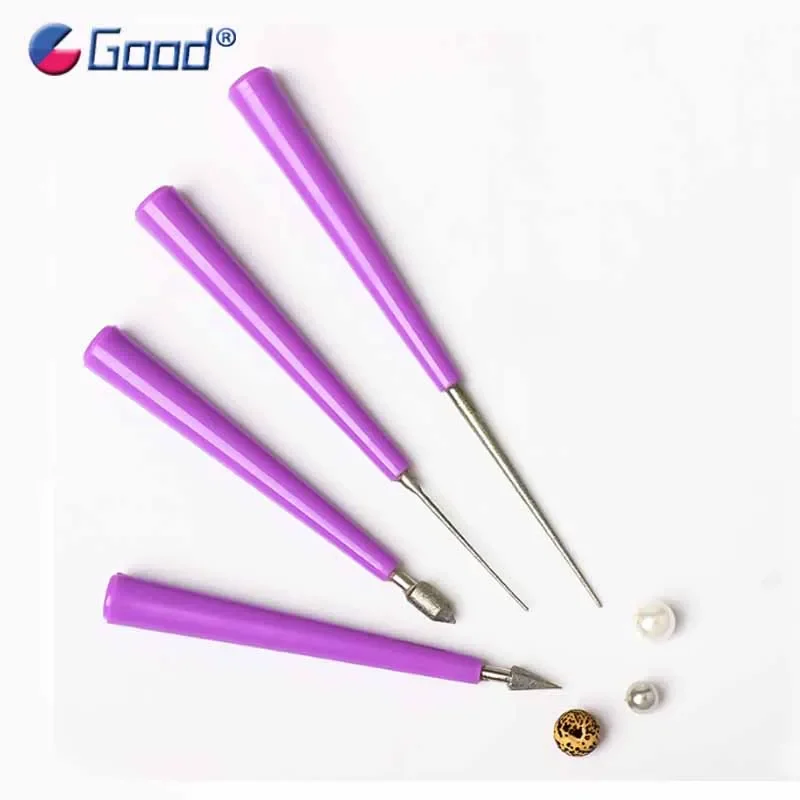 

Diamond Reaming Needle Drill Grinding Shaped File DIY Enlargement Bead Hole Reamer Pearls Crystals Jewelry Jades Processing Tool