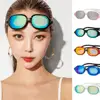 Swimming Glasses Big-frame Diving Glasses UV Protect Chic Fashion Men Women Swim Goggles Swimglasses for Water Sports 3