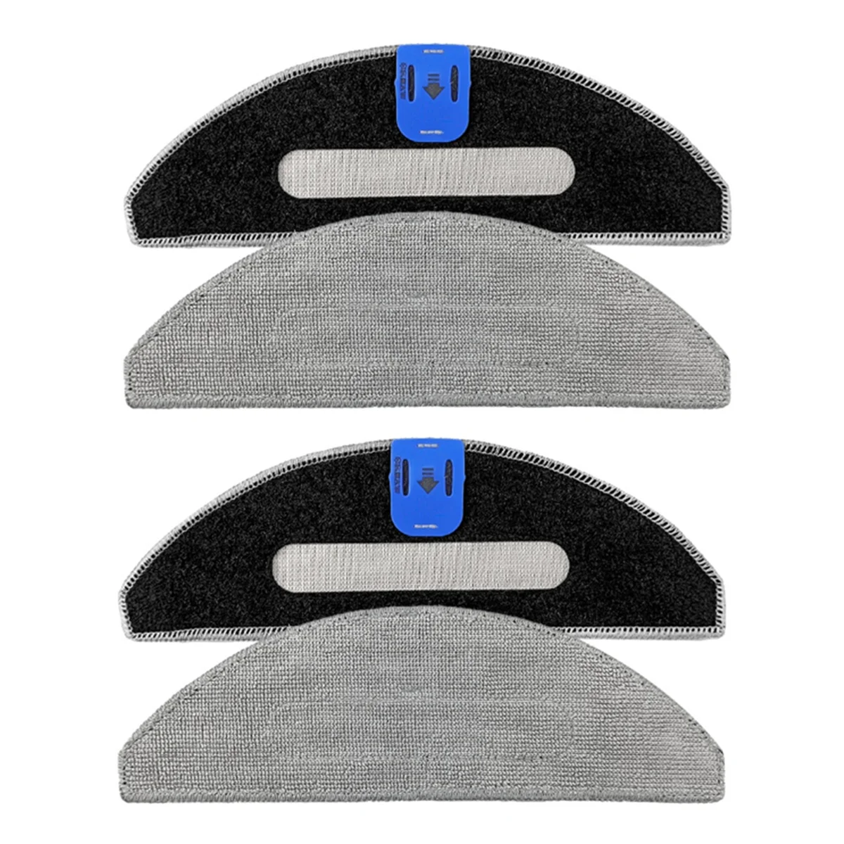 

4PCS Replacement Microfiber Mop Pad for iRobot Roomba Combo I5+/ I5/ J5+/ J5 Robot Vacuum Mop Washable & Reusable