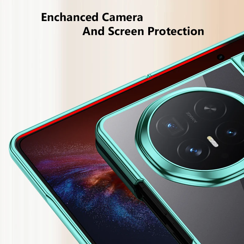 Sleek & Durable Clear Phone Case with Camera Protection