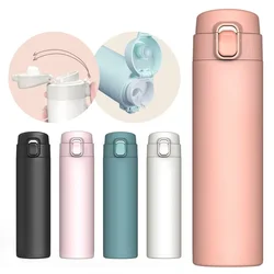 450ML Thermos Water Bottle Stainless Steel Insulation Vacuum Flasks Cup Keep Cold and Hot Mug Vacuum Flask Car Water Bottle