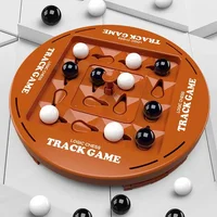 Orbital logic chess 2 player battle black white children thinking training brain use intelligence Strategy board game Track toy 2