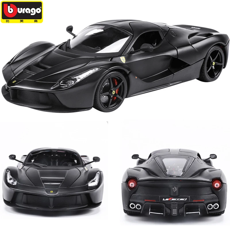 Bburago 1:18 Ferrari Laferrari F70 Red Signature Sporty Car Diecast Alloy Simulation Model Boys Collect Gifts Toy bburago 1 18 new ferrari 70th anniversary of the 488gtb car sports car simulation alloy car model collect gifts toy