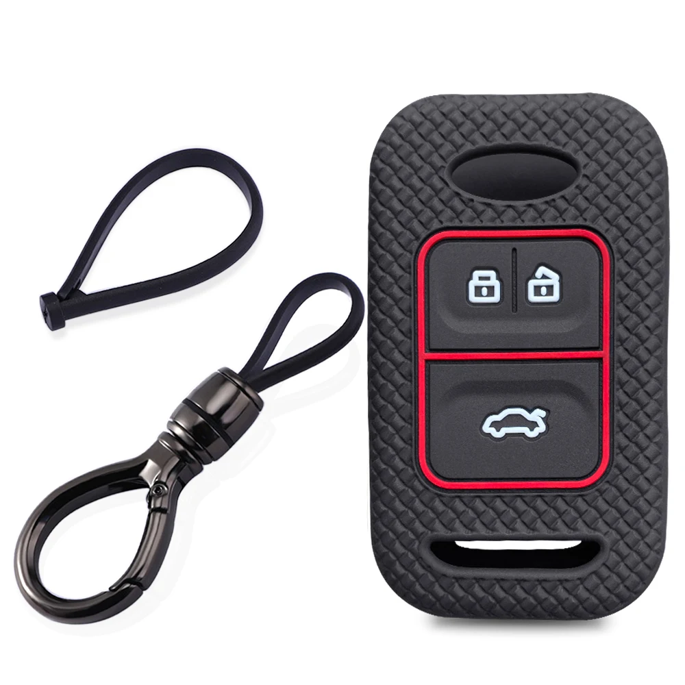 Durable Silicone Car Key Fob Protector Cover in Stylish Design