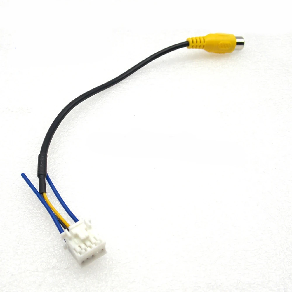 1 stück Auto Rückansicht Backup Kamera Kabel Adapter RCA 10Pin Für Auto Stereo Radio DVD Monitor Auto Innen Dash teile – Detail 5
