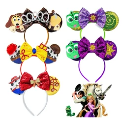 2024 Mickey Mouse Ears Headbands Chic Headband Kids Accessories Women Hair Headwear for Festival Carnival Party Gift