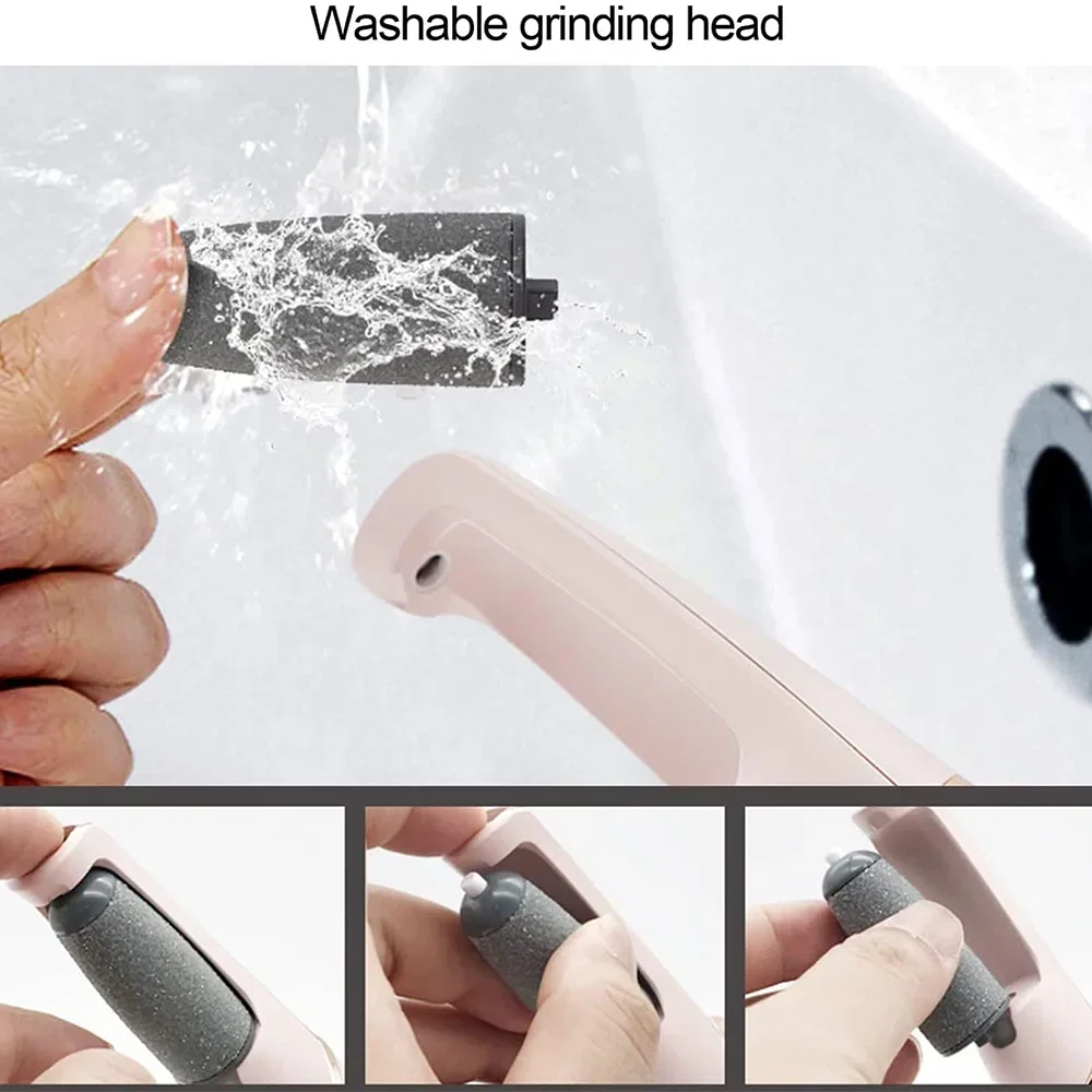 Electric Foot Grinding Skin Hard Rupture Skin Trimmer Dead Foot Pedicure Rechargeable Care Tool Feet Callus Remover