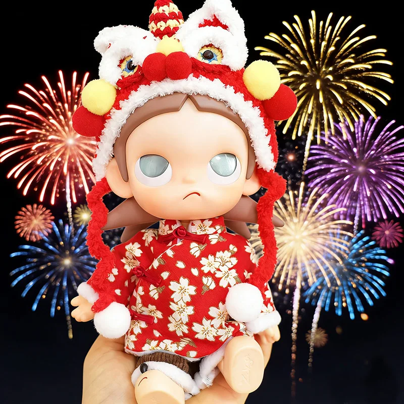 Vestido De Algodón Para Muñeca De Peluche De 20 Cm – Set Con Lazo Y Bolsa, Resistente, Para Decoración Y Regalo