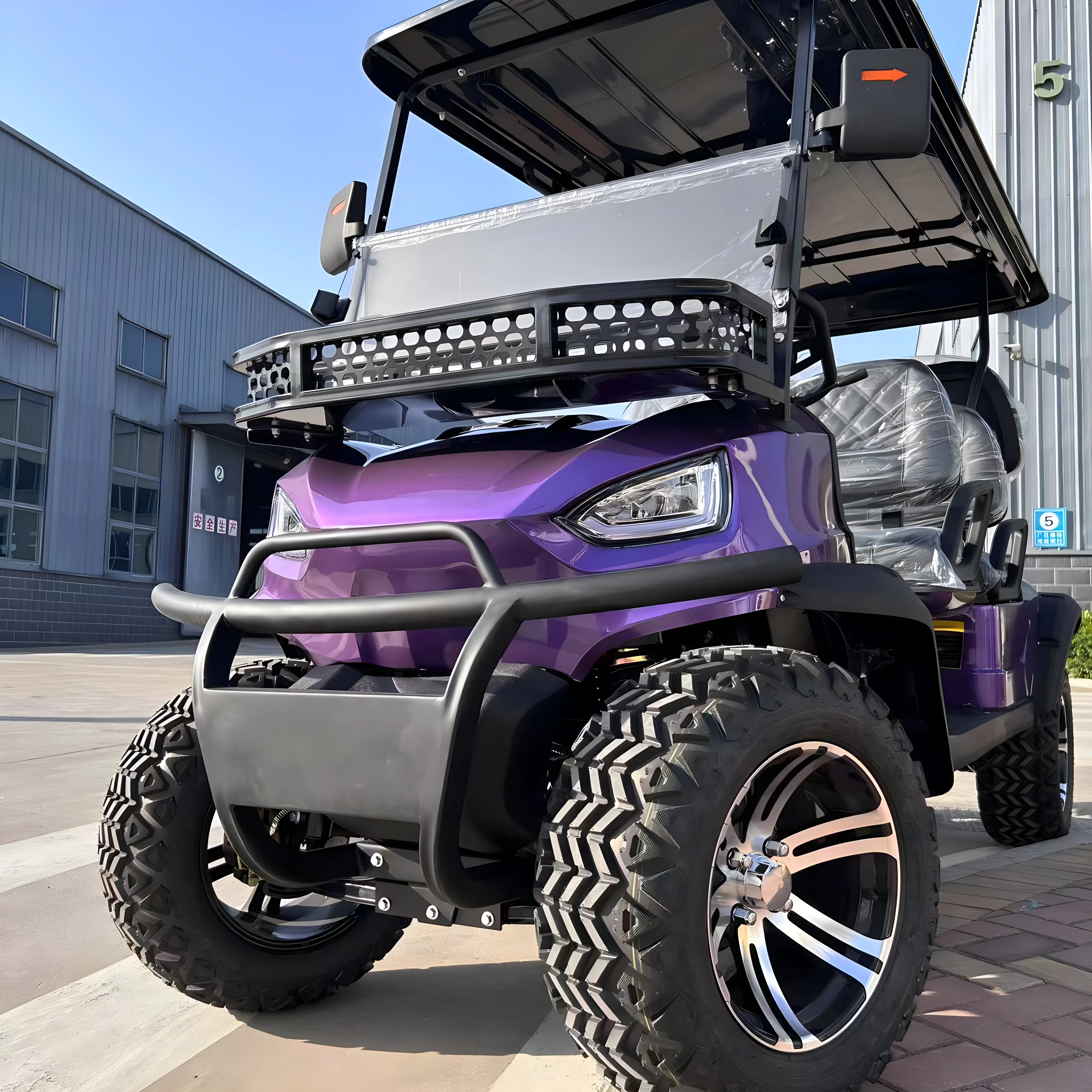 High Quality off-Road Club 48V 4 6 Seater Golf Buggy Price Cheap Electric Golf Carts Color can be customized
