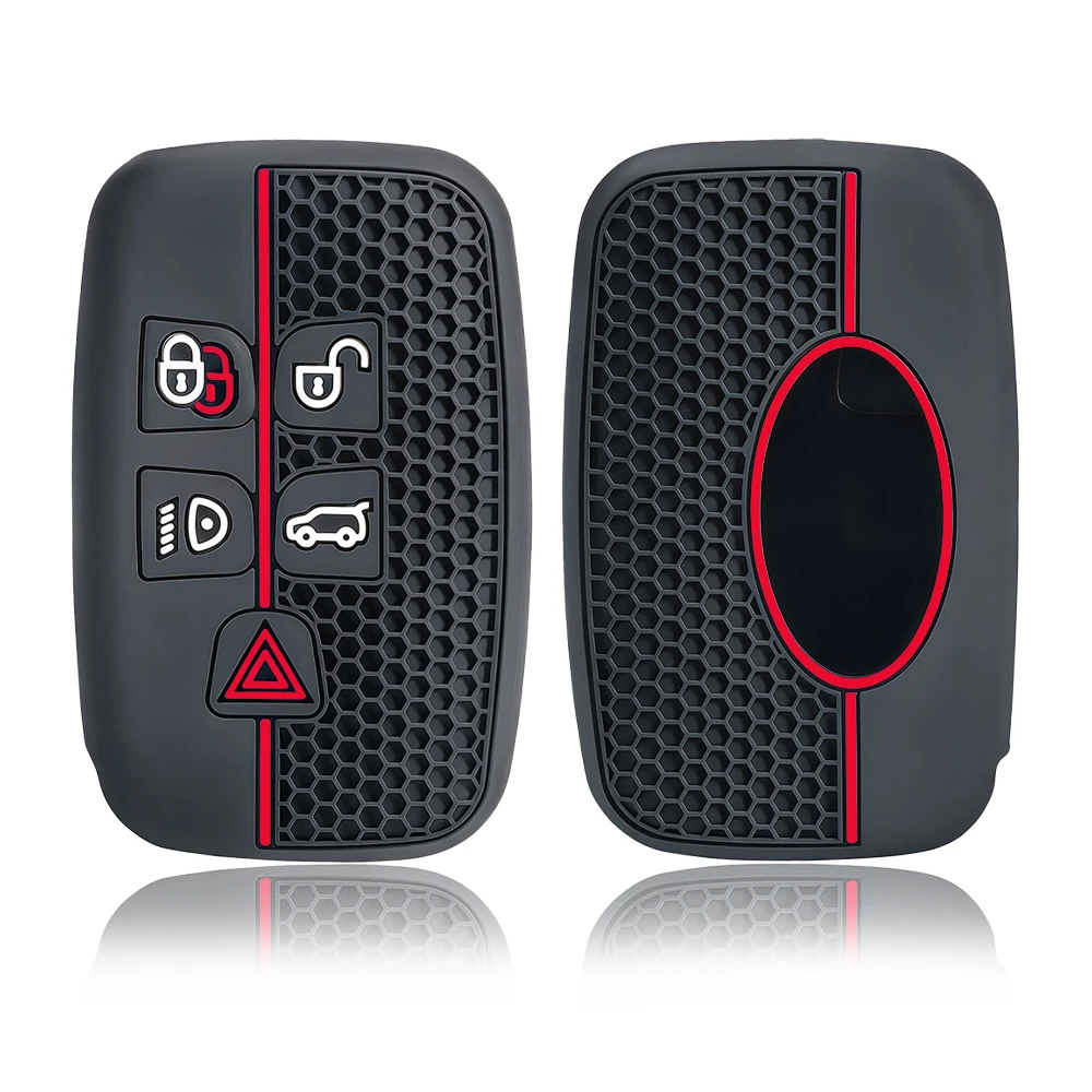 Premium Car Remote Key Case Cover Shell for Land Rover & Jaguar Models