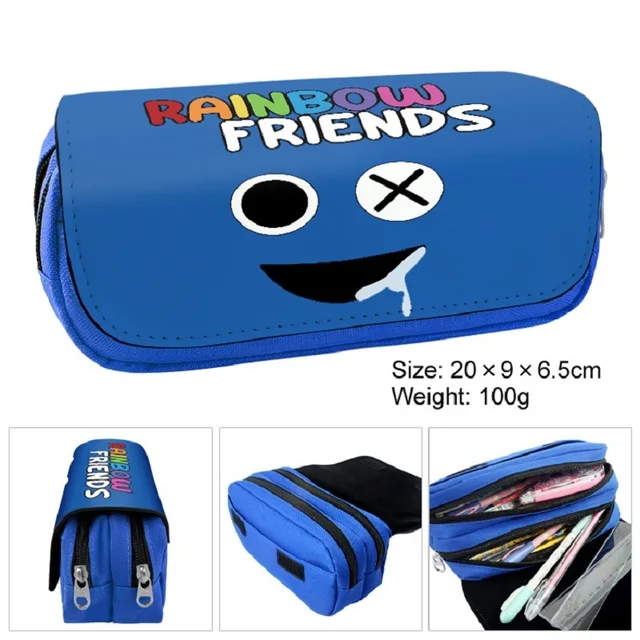 Rainbow Friends Chapter 2 Game Backpack Schoolbag Bag Pen Bag