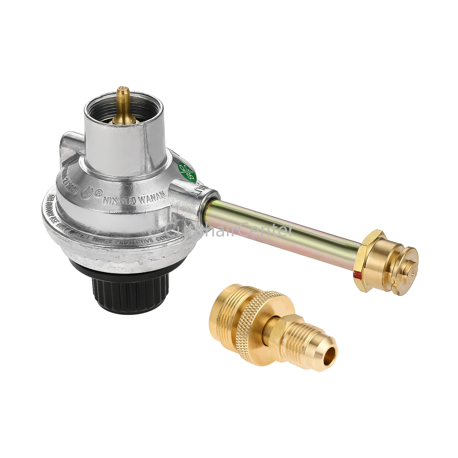 Válvula Reguladora Tru-infravermelho Ajuste para Char Broil Grill2go 2012 29103224a 29102349 Adaptador 1lb 20lb a Alta Pressão 1kit