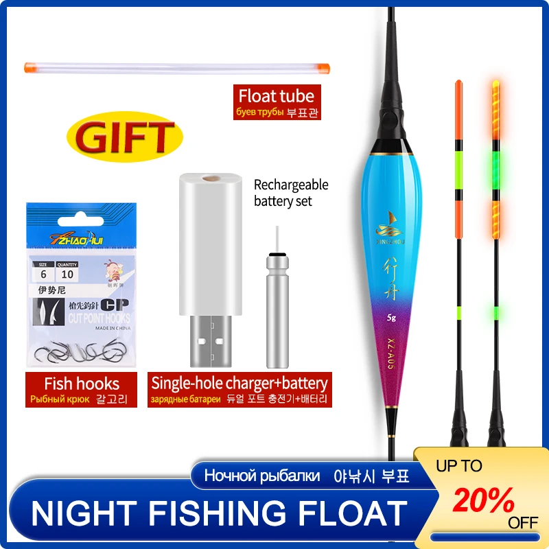1PC-Luminous-Fishing-Float-1-USB-1-Rechargeable-CR425-1-Buoy-Tube-1-Bag ...