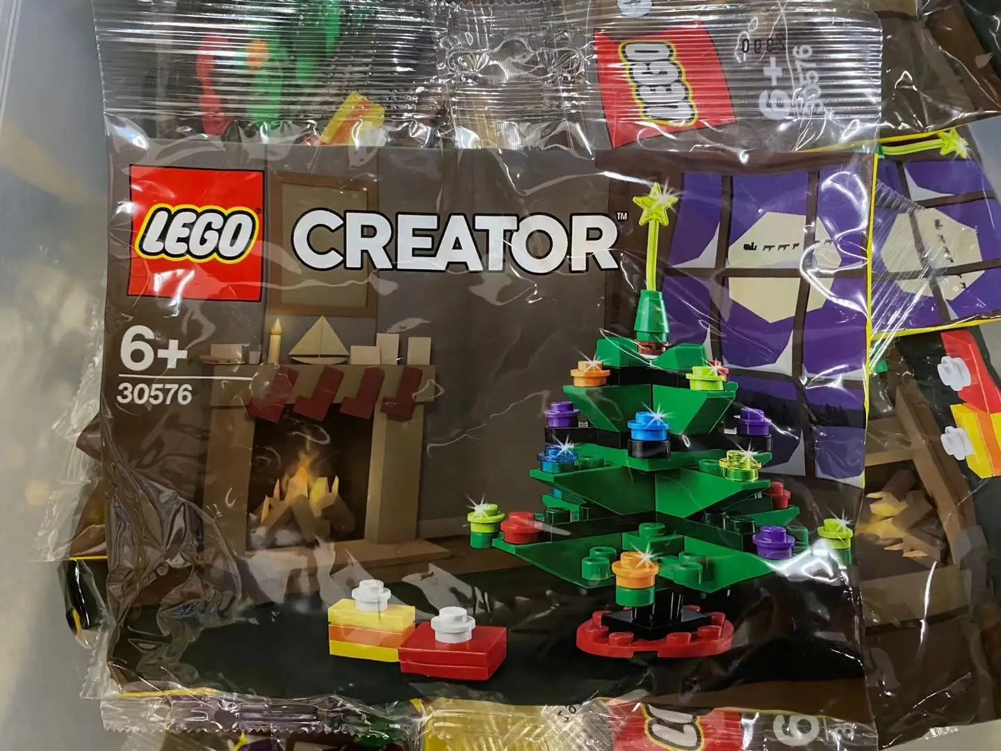 Lego Creator Mini Kit de construcción de árboles navideños 30576