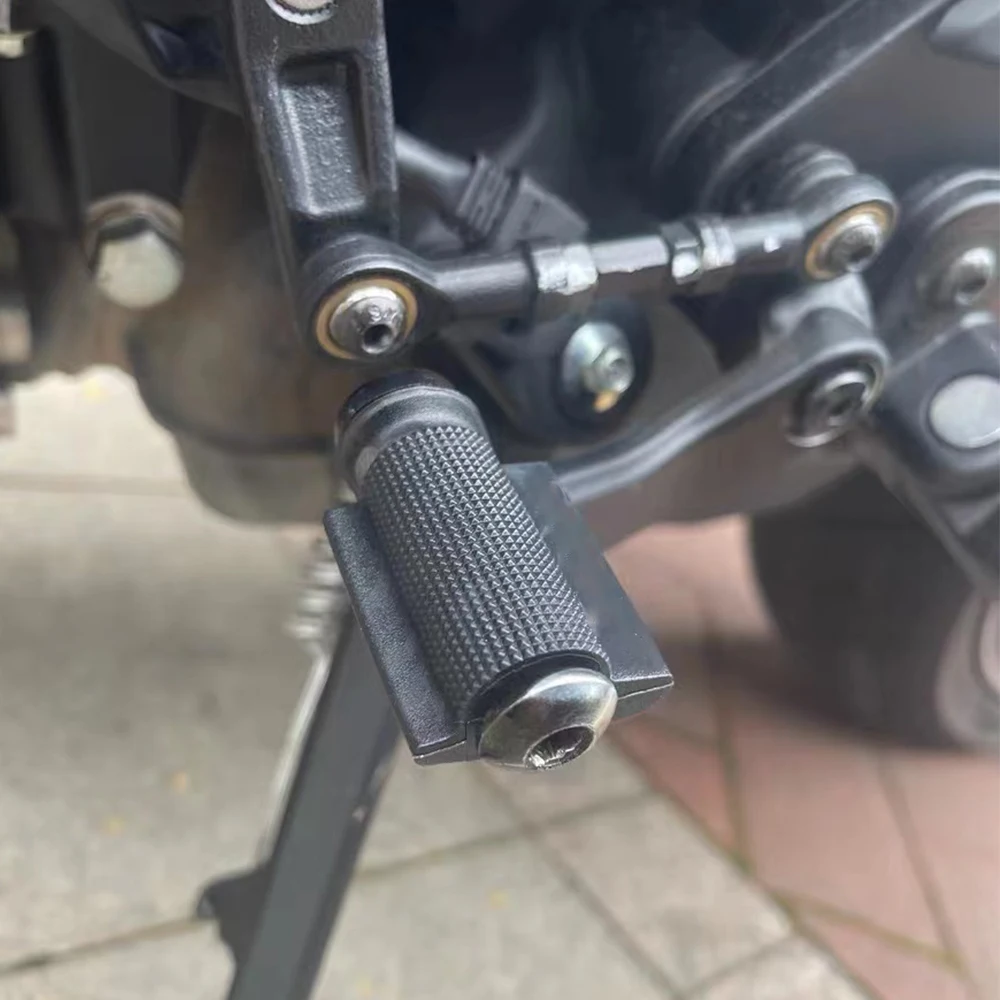 Pédale De Levier De Vitesse De Moto Universelle, Couvre Chaussure En Caoutchouc, Repose Pieds