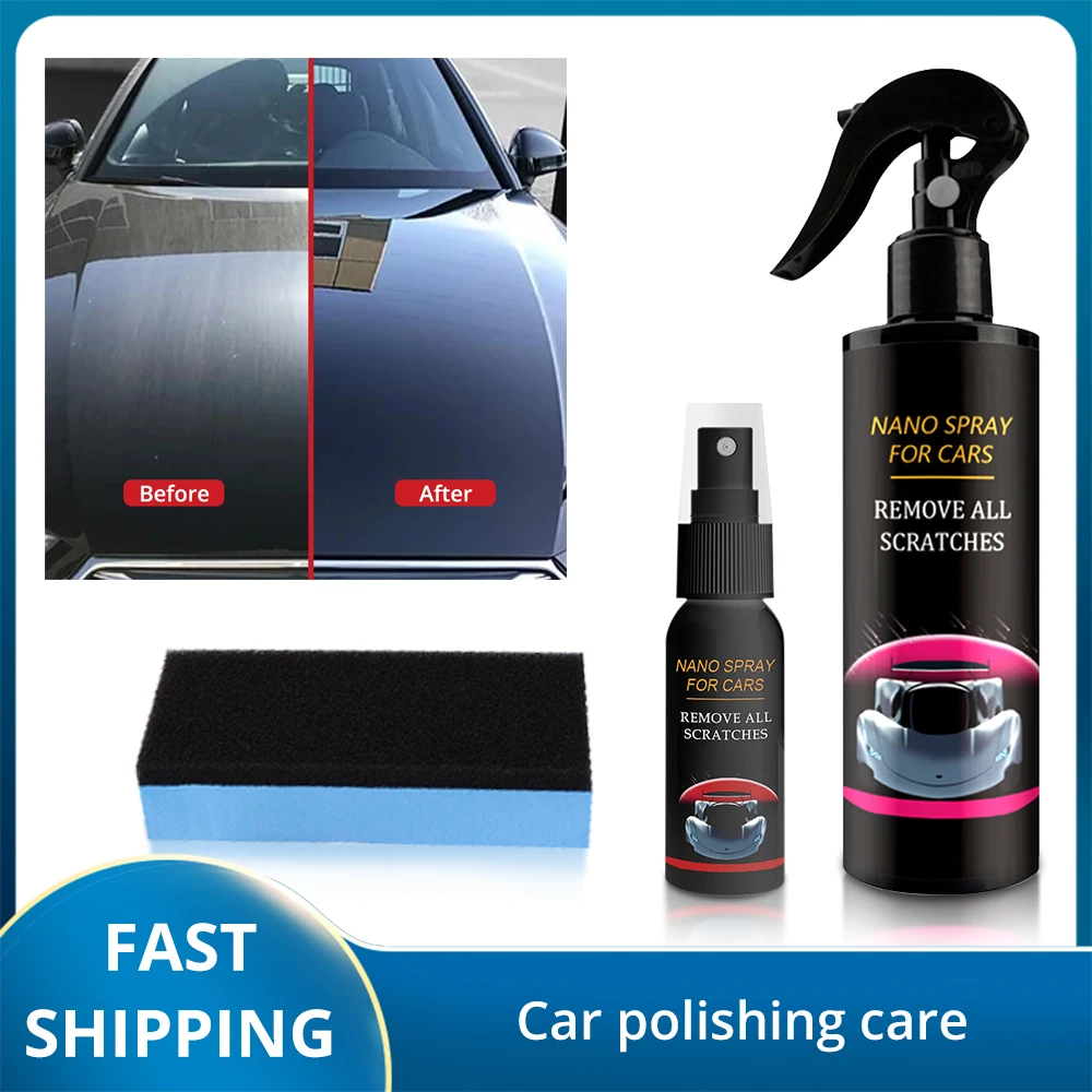 30Ml/120Ml Automotive Nano Coating Agent Crystal Plating Liquid Car Paint Repair Lucidatura Hand Spray Water Wax Wash Maintenance