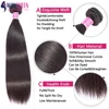 12A Straight Human Hair Bundles 28 30 inch Raw Hair Bundles 36 38 40 Inch Long Thick Bundles Cheap Brazilian Hair Weave Bundles 5