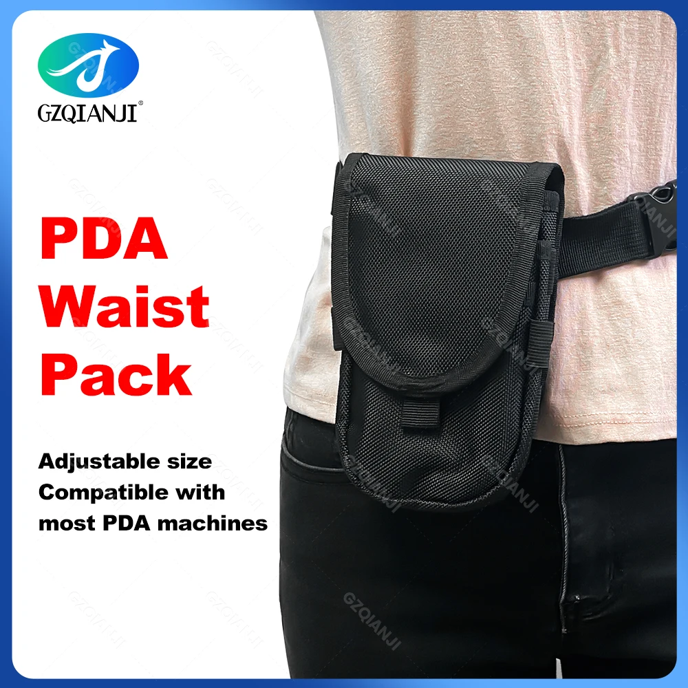 Universal Waist Belt Case Bag Phone POS PDA Holder Outdoor Camping Nylon Pouch Holster Cover for 4.7-7.2 Inch Honeywell PDA