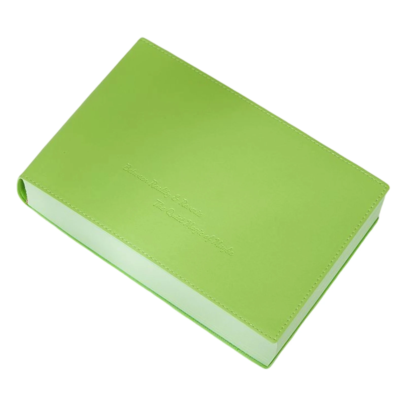 Deluxe Hardcover Journal with PU Leather Cover - 720 Page Solid Color Notebook for Writing and Organization