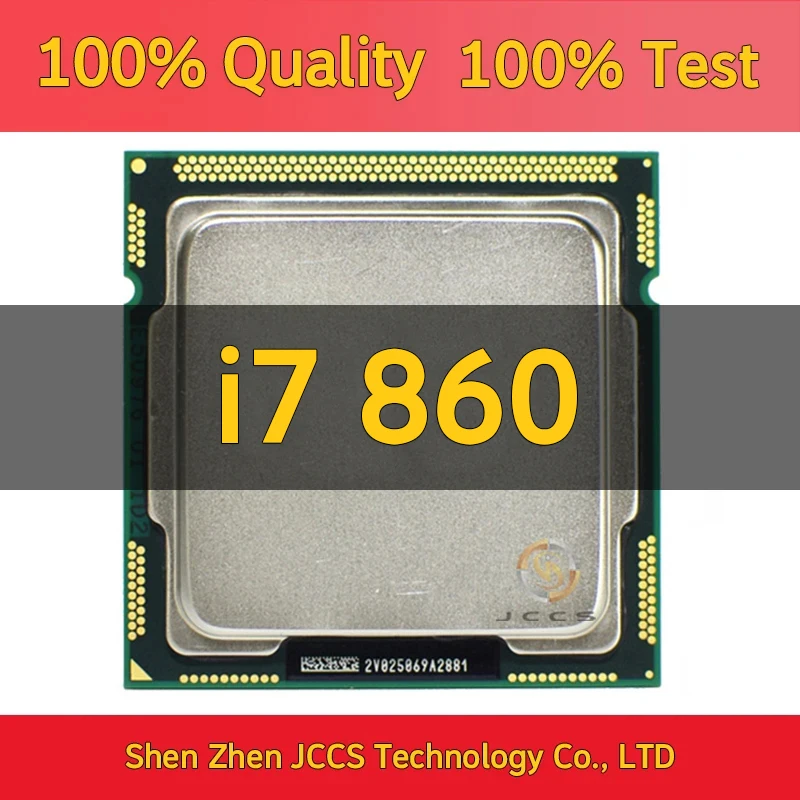 Processore Cpu Quad-Core Core I7-860 I7 860 2.8 Ghz Usato 8M 95W Lga 1156