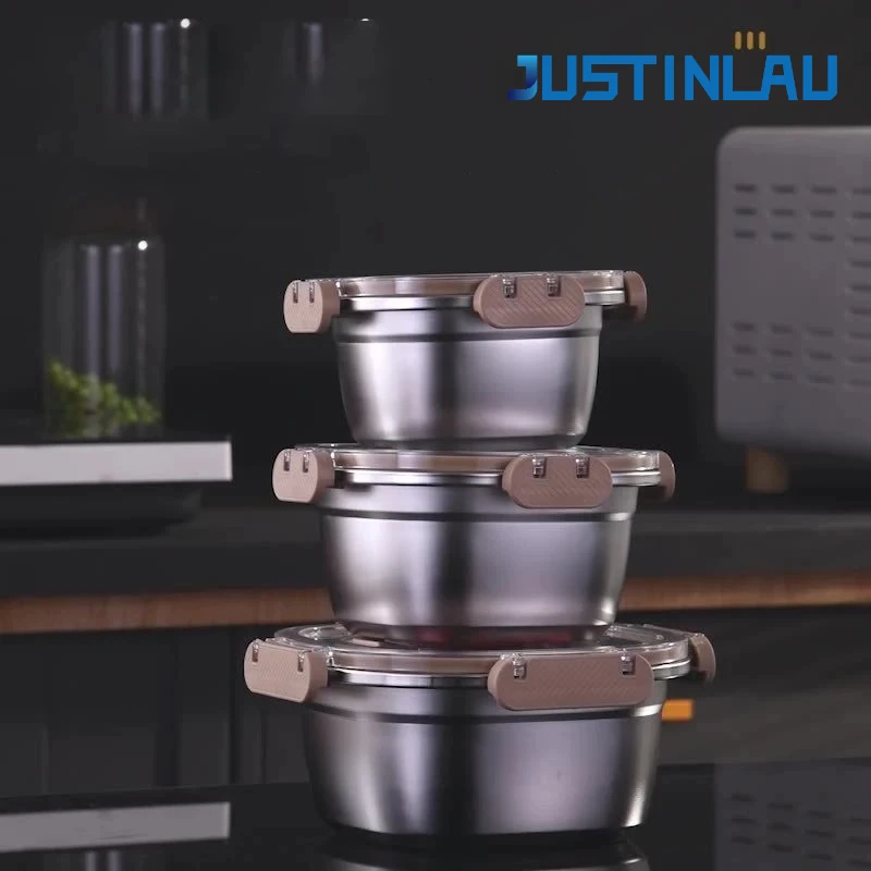 Stainless Steel Leakproof Lunch Box Food Container