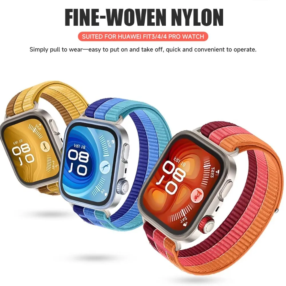 Durable Nylon Strap with Protective PC Case and Sports Bracelet