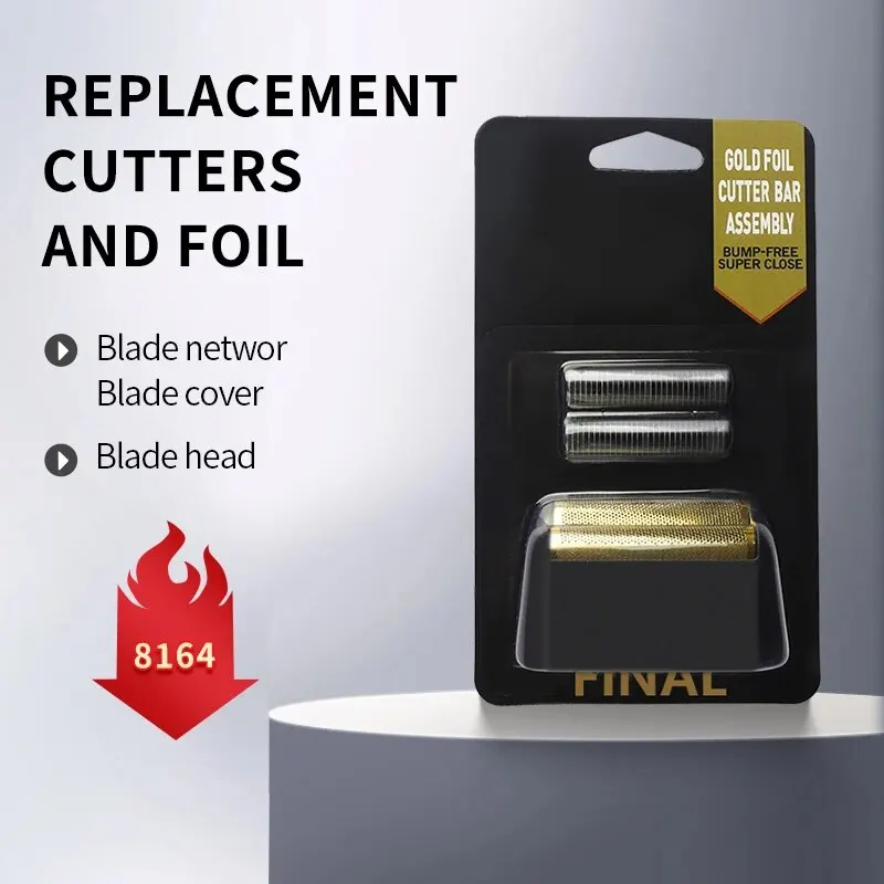 Electric Shaver Cutter Head Replacement Foil And Blade For Wahl 8164 5 Star Service Hair Clipper Barber Accessories