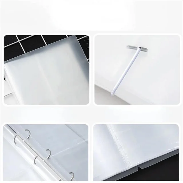 Nagy Kapacitású Kártyák Fotóalbumok Gyűjtő Könyvkötő Kpop Laza Levél Album Névkártya Gyűjtés Könyv Photocard Holder Card Book - Image 6