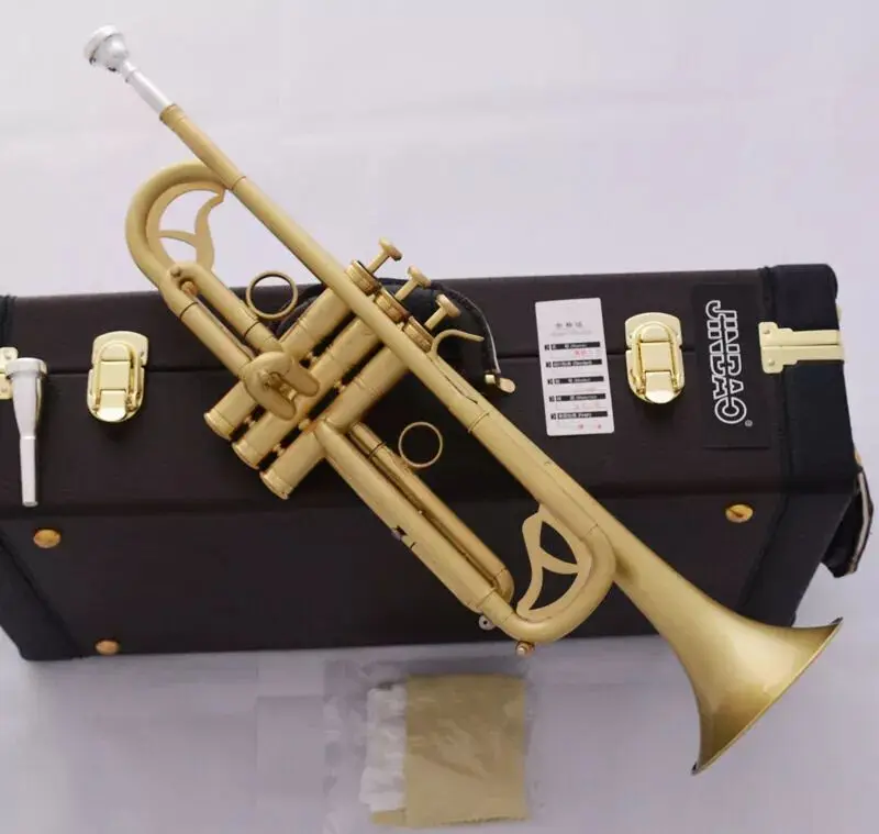 Professional Bb Trumpet Gold Professional Performance Black Protective Case