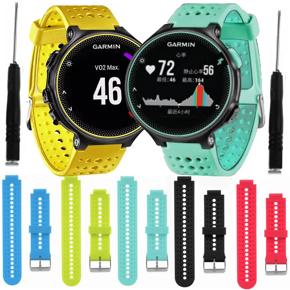 Silicone Solid Color Watch Band Wrist Strap Replacement