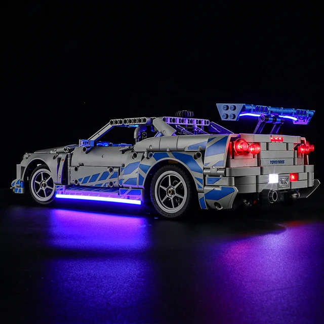 バニングのラジコン、 LIGHT For LEGO 42210 Technical Speed Sports Vehicle Block